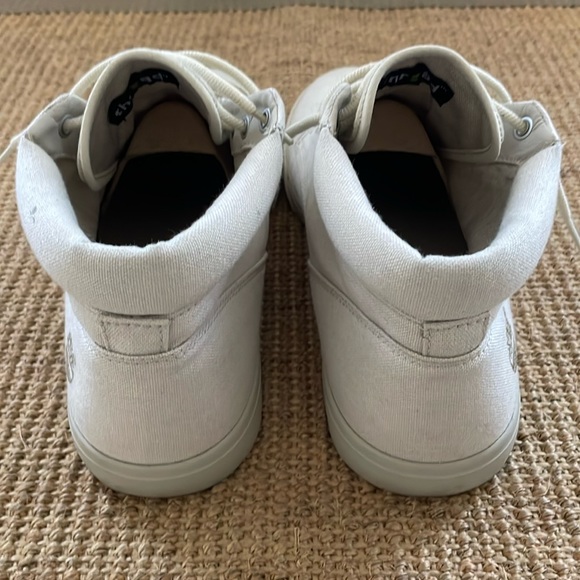 Timberland Olive White Boots 10 - Picture 6 of 12